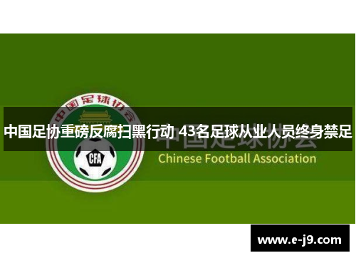 中国足协重磅反腐扫黑行动 43名足球从业人员终身禁足