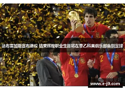 法布雷加斯宣布退役 结束辉煌职业生涯将在意乙科莫俱乐部告别足球 法布雷加斯宣布退役 结束辉煌职业生涯将在意乙科莫俱乐部告别足球